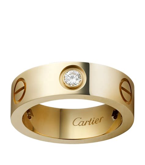 cartier love yellow gold ring|cartier gold love ring reviews.